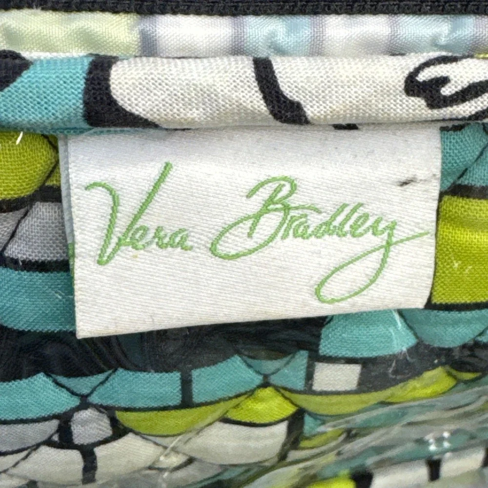 Vera Bradley Island Blooms Travel Toiletry Makeup Bag Retired Pattern